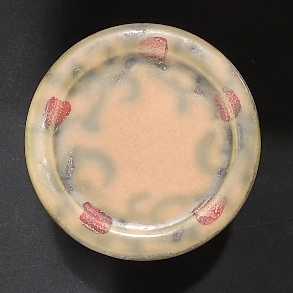 CLOUDS FOLSOM | Pottery Pillar Candle Stand c. 2002 - Picture 3 of 8